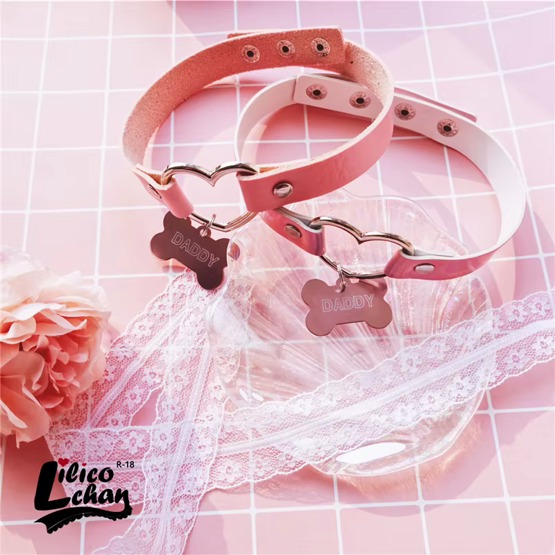 Chocker Daddy/Puppy Rosado
