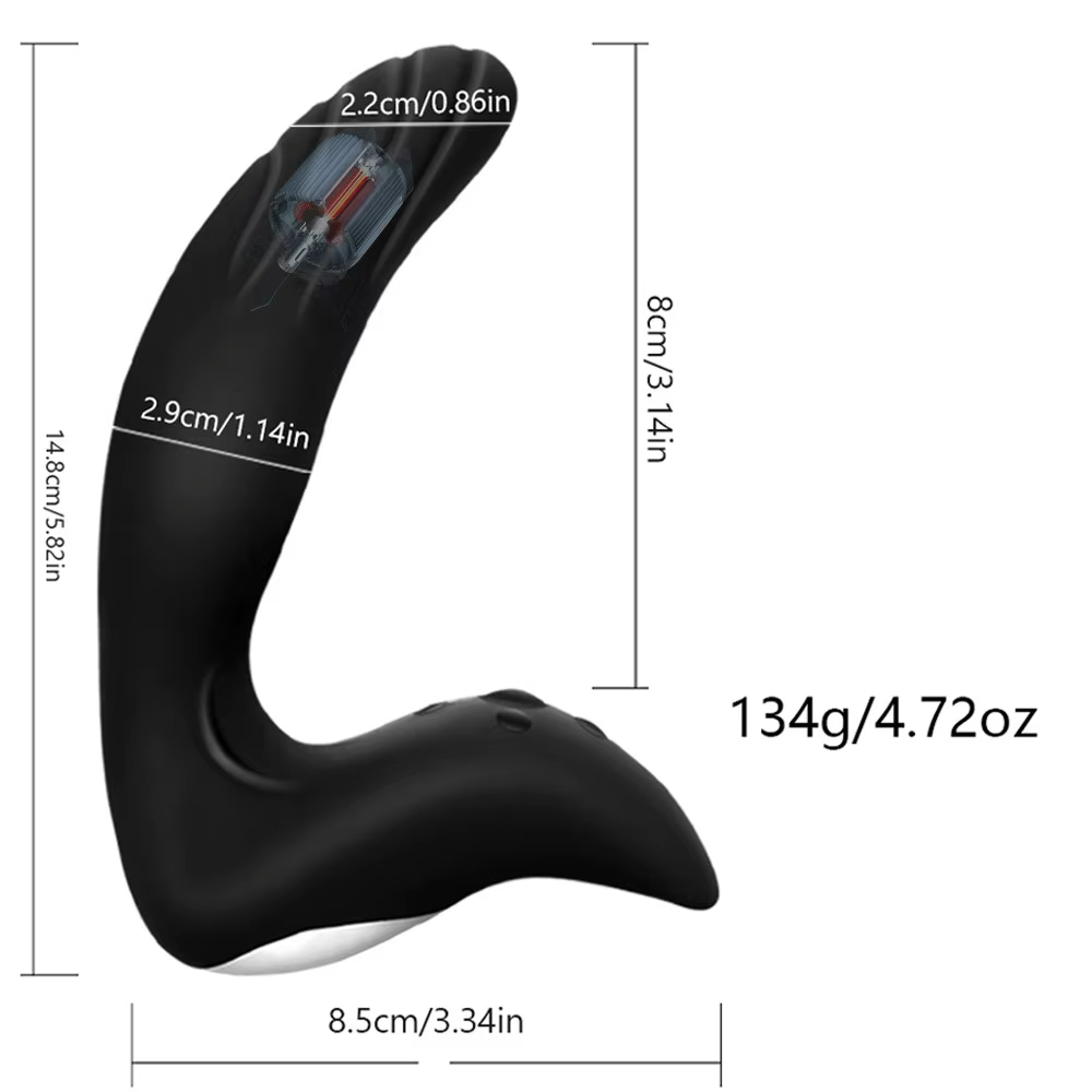 Vibrador Prostático Recargable