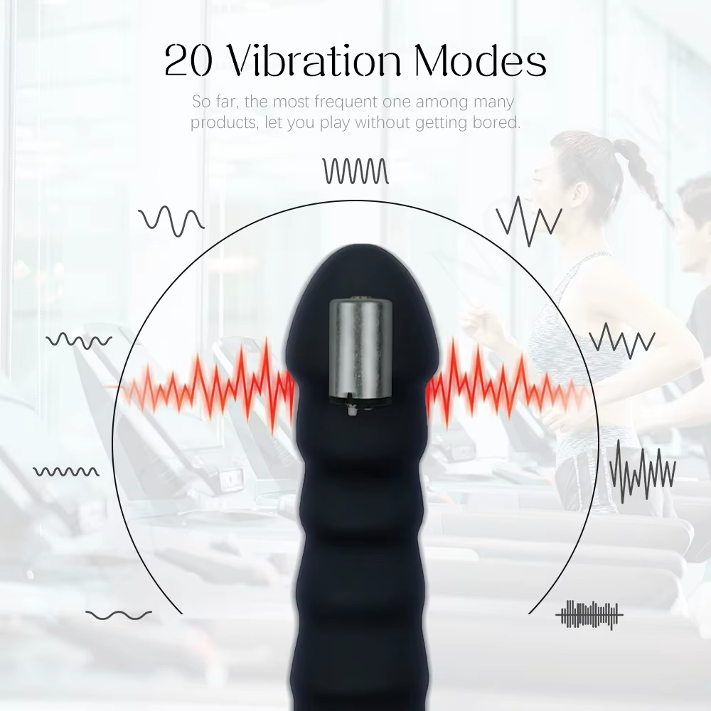Vibrador Realista 10 Velocidades - Negro, Morado y Rosado