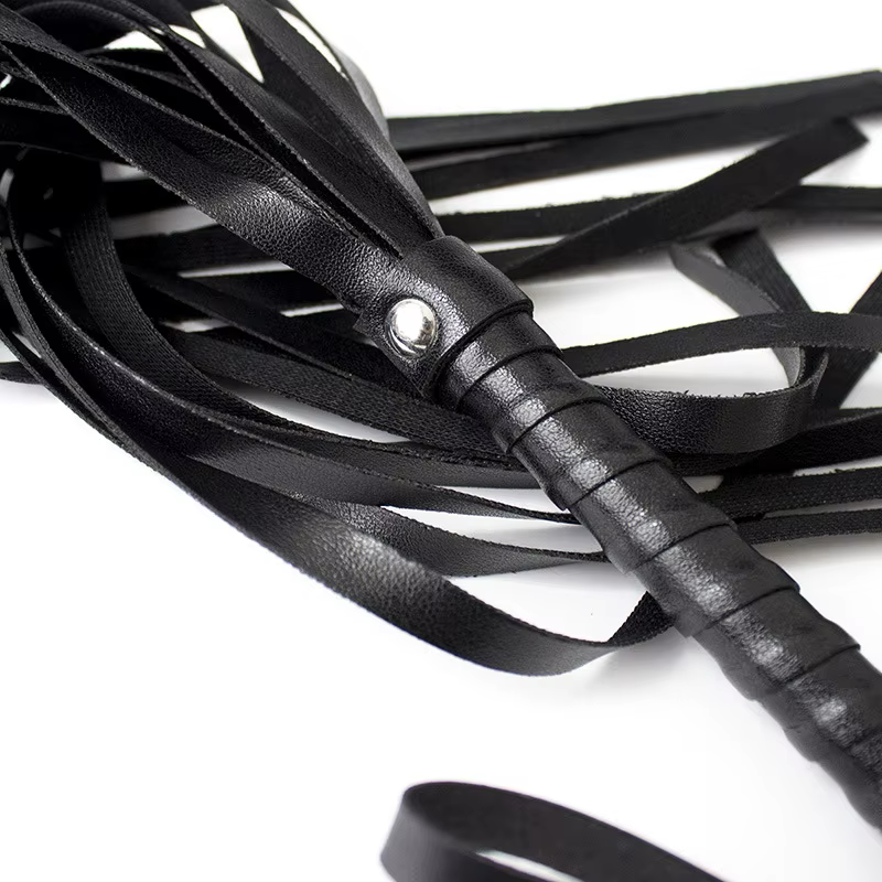 Látigo Bondage BDSM Negro/Rojo