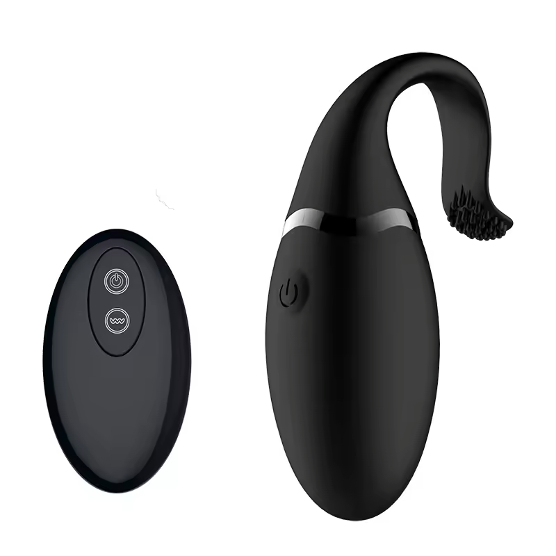 Vibrador Huevo Estimulador Clítoris y Punto G - Negro, Morado, Rosado