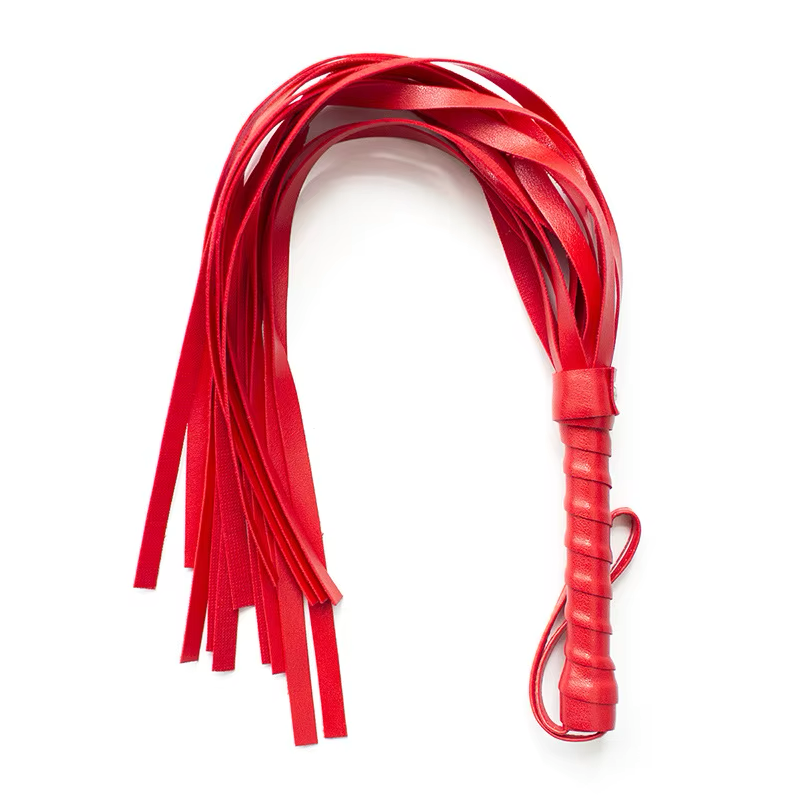 Látigo Bondage BDSM Negro/Rojo