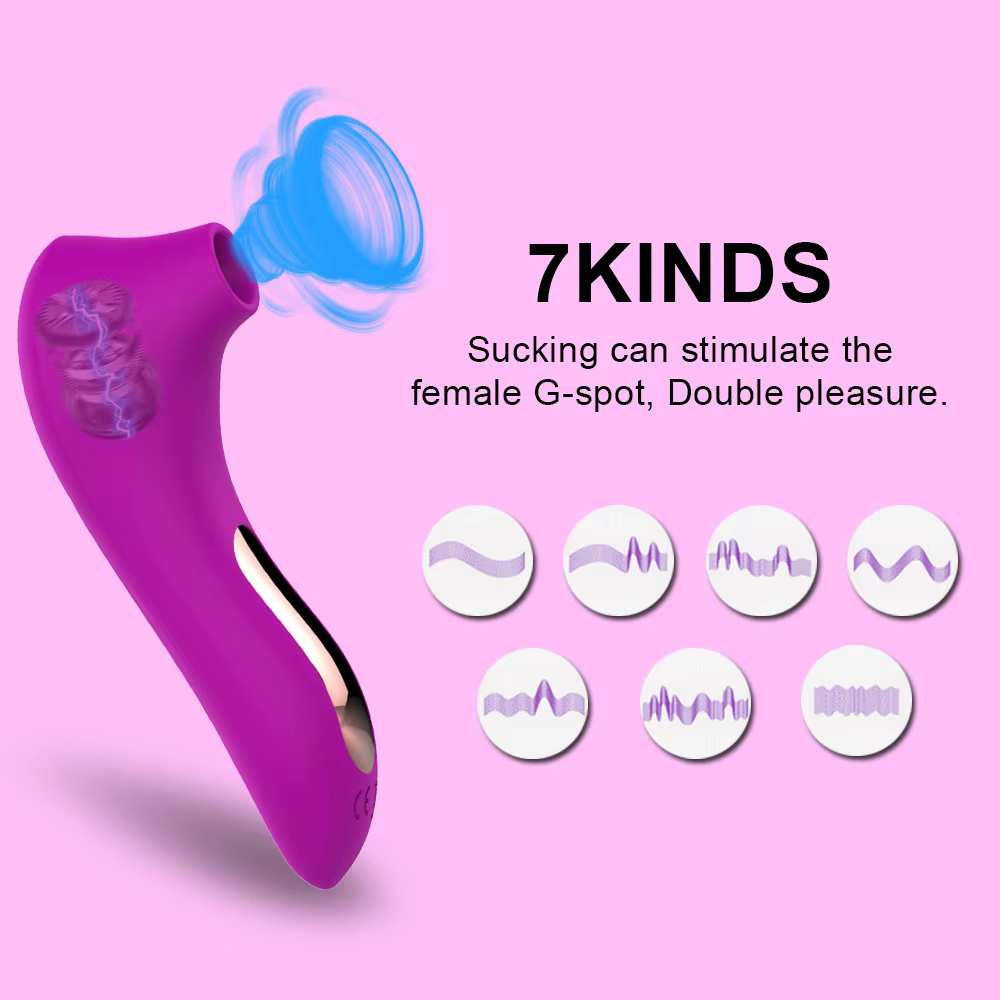 Succionador de Clítoris Morado