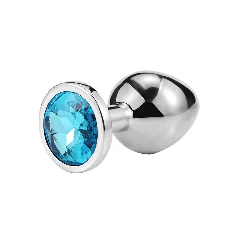 Plugs Metal Cristales de Colores - S/M