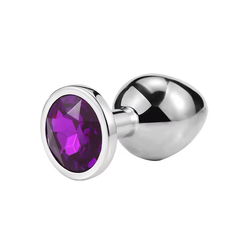 Plugs Metal Cristales de Colores - S/M