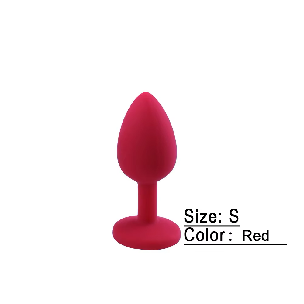 Plugs Silicona Negro, Morado, Rosado, Rojo - S/M/L