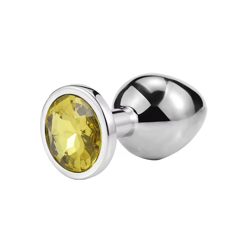 Plugs Metal Cristales de Colores - S/M