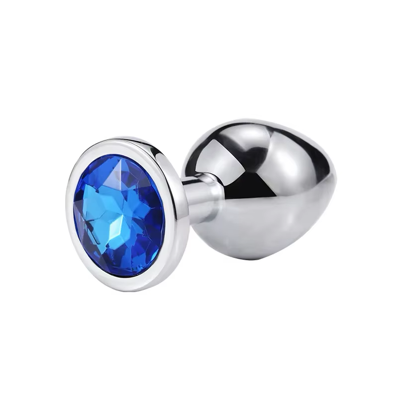 Plugs Metal Cristales de Colores - S/M