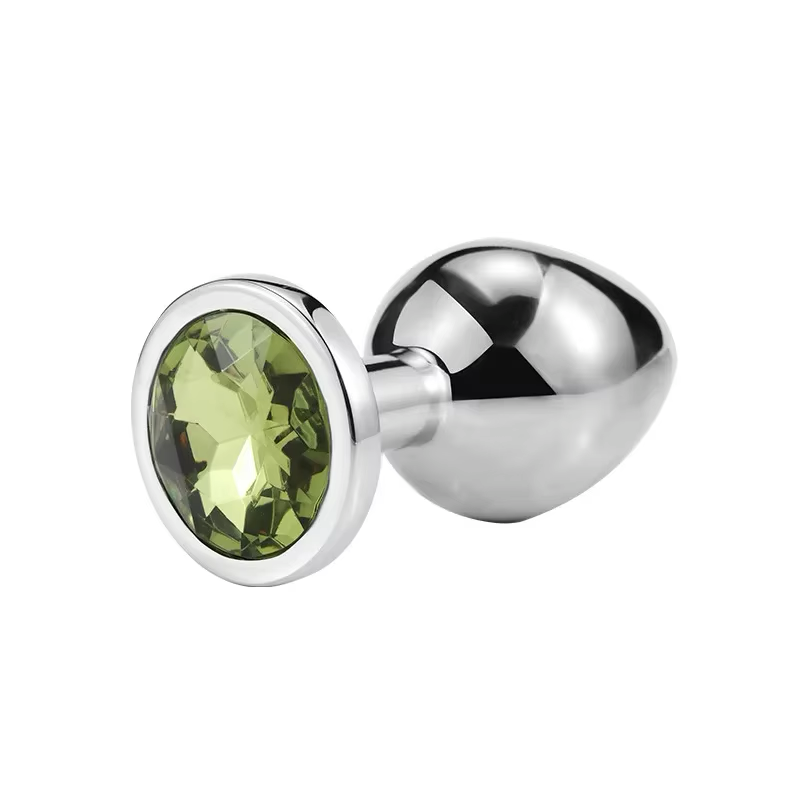 Plugs Metal Cristales de Colores - S/M