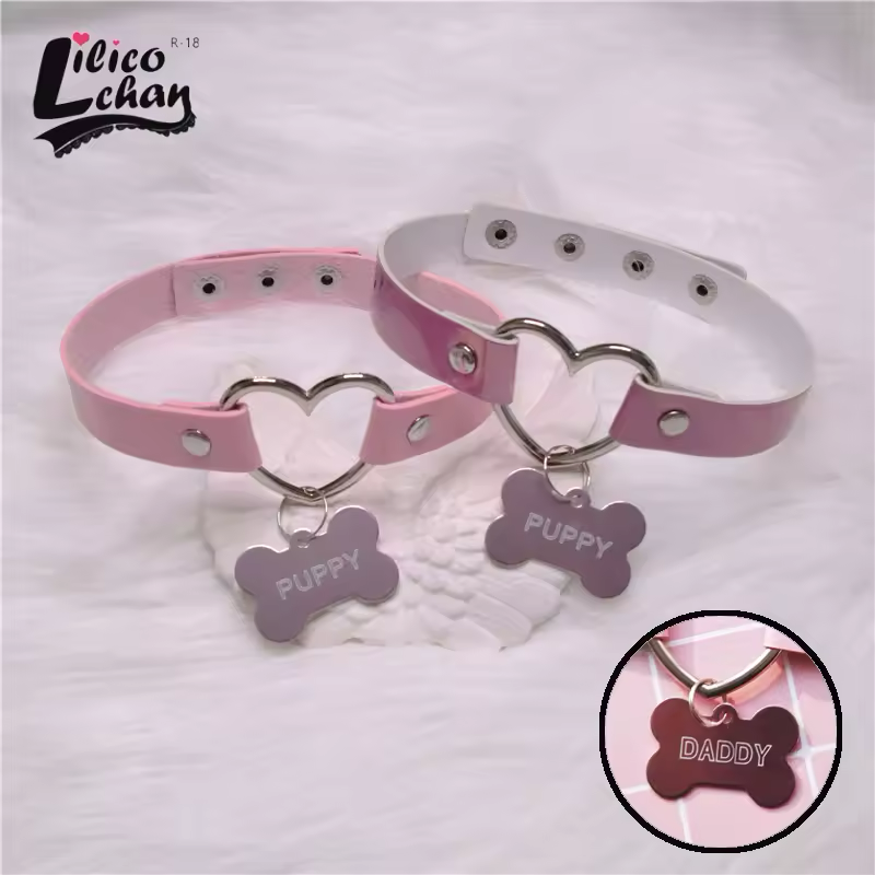 Chocker Daddy/Puppy Rosado