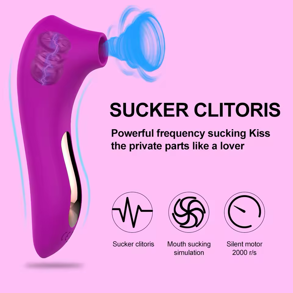 Succionador de Clítoris Morado